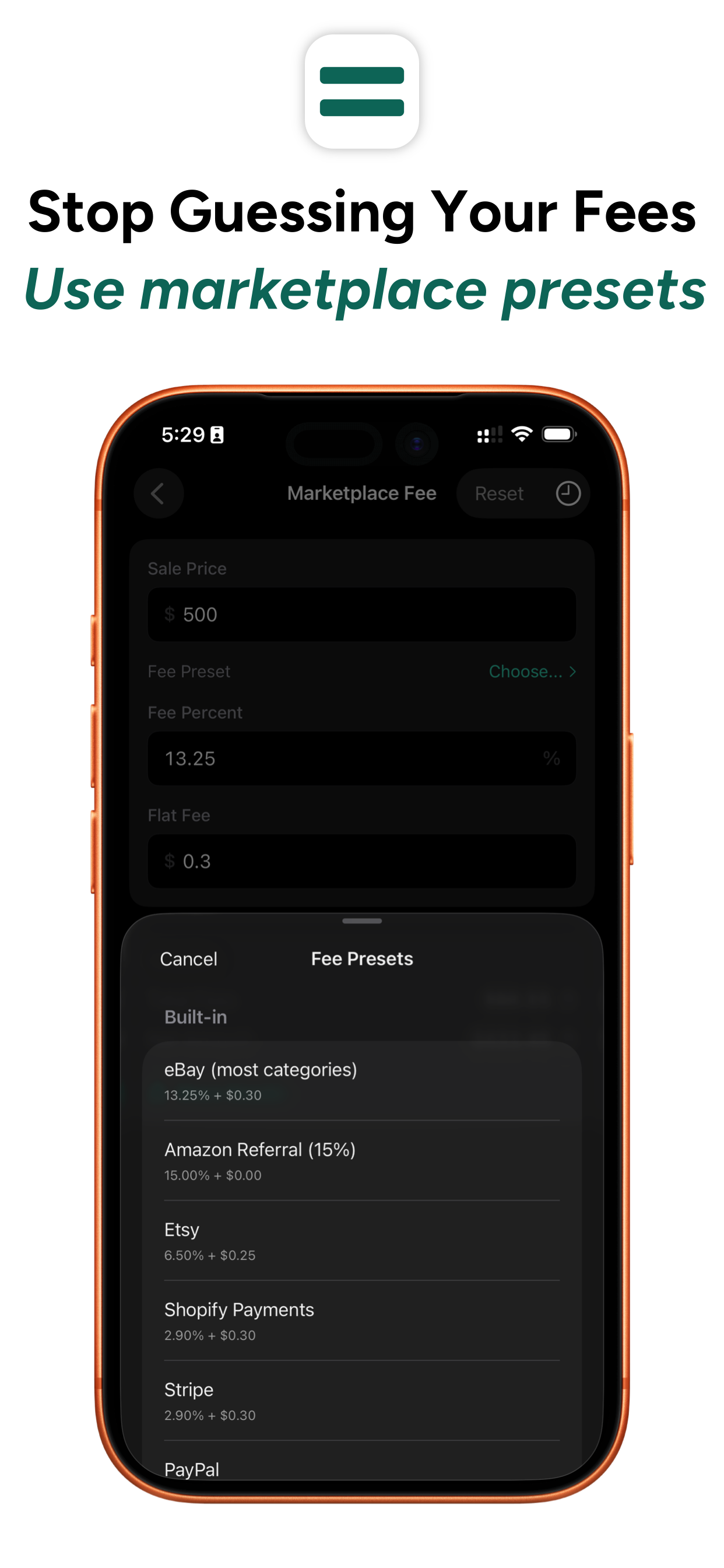 Feevio on iPhone